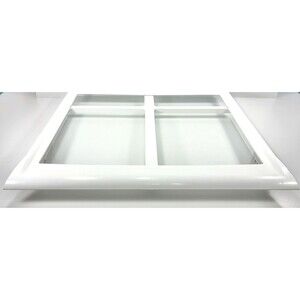 Whirlpool Refrigerator Replacement Glass Crisper Shelf from Model #WRT518SZFM00